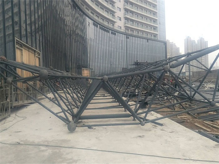北京万豪酒店雨棚网架
